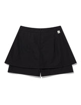 GIANT RIBBON SKIRT PANTS(BLACK)