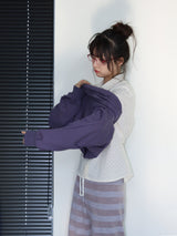 LUCKY SWEATSHIRT (DUST PURPLE)