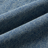 ラットワイドデニムパンツ(Blue)