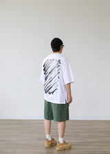 POS OVER FIT HALF TEE