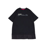 LACE LAYERED SHORT SLEEVE T-SHIRT DRESS (FOR WOMAN)_SYF1OP52BK
