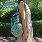 Modula Nylon Drawstring Backpack Large Hiking Bag 6 Colors