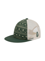 S CLEF BANDANA MESH CAP (GREEN)