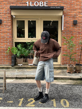 [MADE] カッドバミューダカーゴデニムパンツ