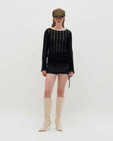 Loose Gauge Knit _ IVORY