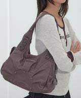 RANMA HOBO BAG (PLUM) F26QE983