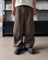 HD Pintuck Striped Pants