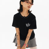 WDVSTロゴtシャツ