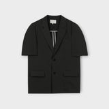 ASCLO Wrinkle Linen Half Sleeve Jacket (2color)