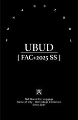 “UBUD”Pieced Leather Biker Bag