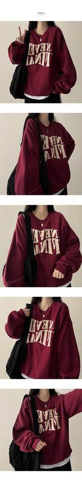 Final Vintage Boxy Fit Sweatshirt