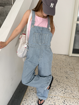 hickory denim overall