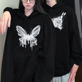 [Unisex] 2 type napping fly-printed hoodie