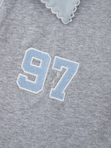 ダイヤモンドディテールカラーTシャツ 232427892