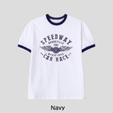 Speedy Printing Ringer Short Sleeve T-shirt
