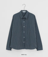 Rune River Cotton Striped Shirt