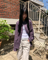 エルニア チェック ロングスリーブシャツ