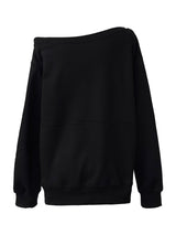 city eyelet off-shoulder mtm (fleece-lined / 4color)