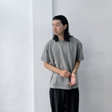 クラウド グレー リラックスド Tシャツ