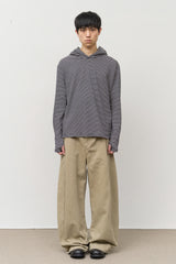 Yen Striped Hooded Top