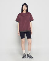 26SS WOVEN STRETCH SHORT SLEEVE T-SHIRT