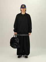 RU Basic Collar Sweatshirt