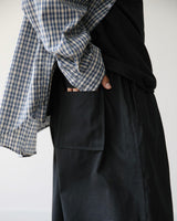 SIO WALK WIDE PANTS BK