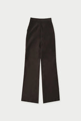 Satin layered set_brown