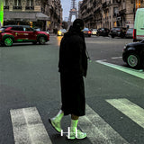 [HFORUS MADE]Layer Shoulder Hooded zip-up IN BLACK