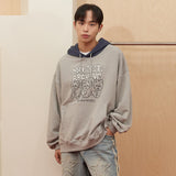 Maltese Archive Line Graphic Two Tone Hoody