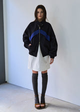 HIGH NECK OVERSIZE WINDBREAKER
