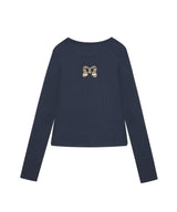 SYMBOL PATCH WAFFLE T NAVY