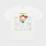 MM TWELVE FLOWER T-Shirts (WHITE)