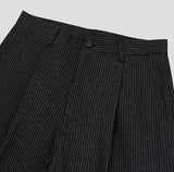 Rudd Pin Stripe Bermuda Denim Pants