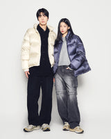 25FW ステッチベーシックロゴショートダックダウンジャケット