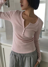 BELLA WAFFLE TEE