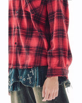 SHATTERED CHECK SHIRT