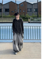Smoky Washed Wide Sweatpants