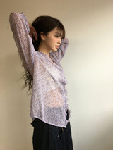 ファンブルームシャーリングブラウス (2color)