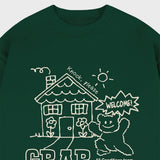 [UNISEX]スウィートホームマントゥマン