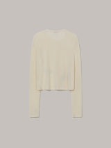 Soft Rayon Cardigan - Cream