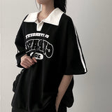 テニーラインカラーショートスリーブTシャツ