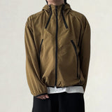 Light String Wind Hooded Jacket