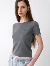 (T-7065)セルマニットTシャツ
