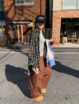 SLOW TWO-WAY CHECK SHIRT (2C)