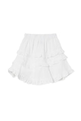 frill skirt (white)