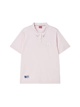 OVERSIZED WING POLO SHIRT PINK