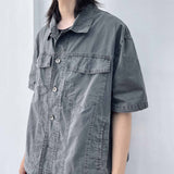アッシュ ユーティリティ ショートスリーブ オーバーシャツ
