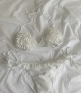 Mermaid フリルビキニセット (white)