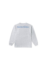 ヒアスリーブTシャツ_メランジ